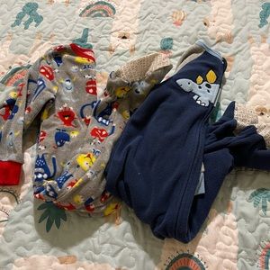 18 month fleece sleepers